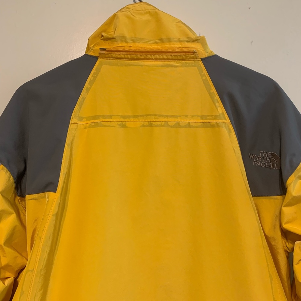 The North Face Yellow Outer Shell Jacket Size M - image 5